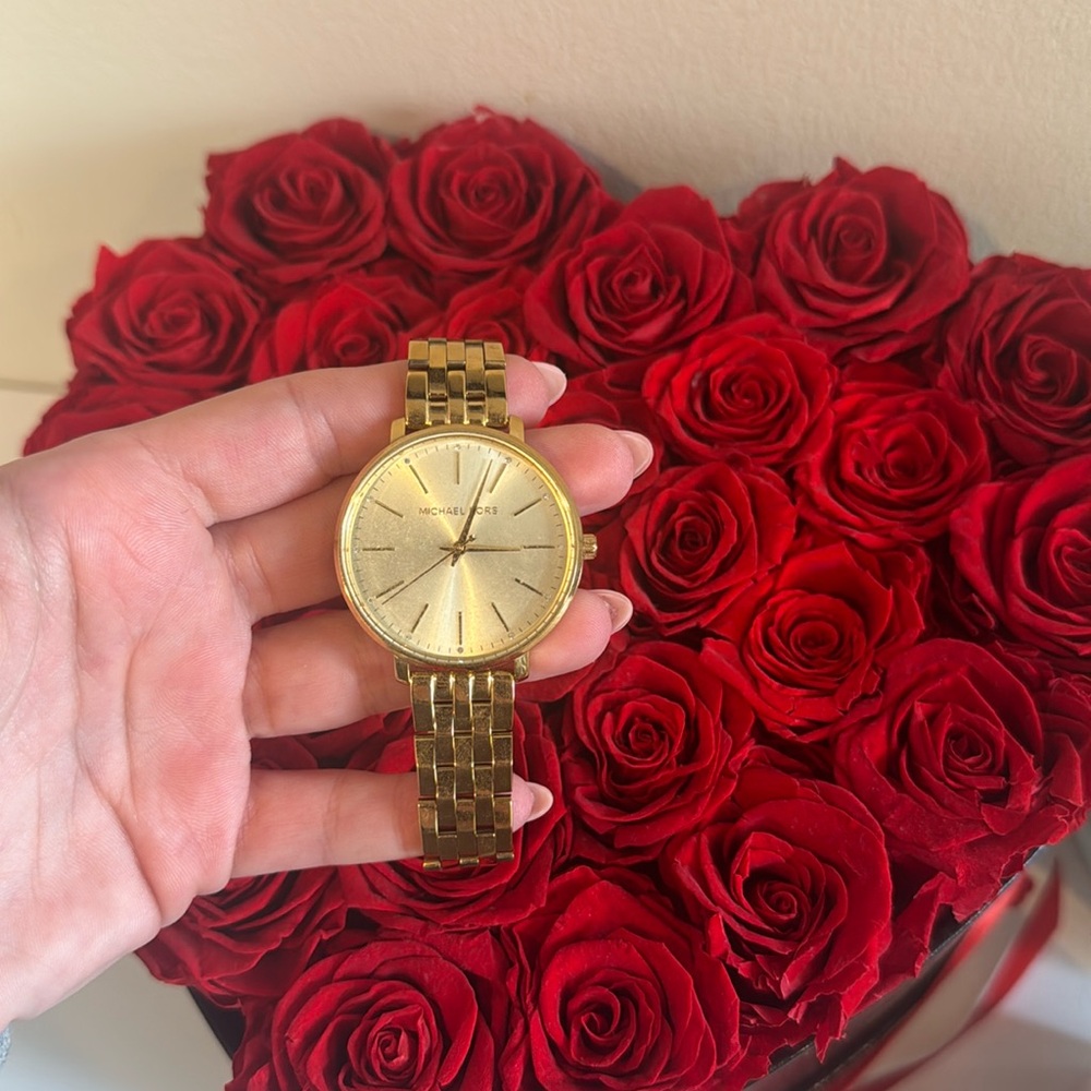 Women’s Gold Michael Kors Watch